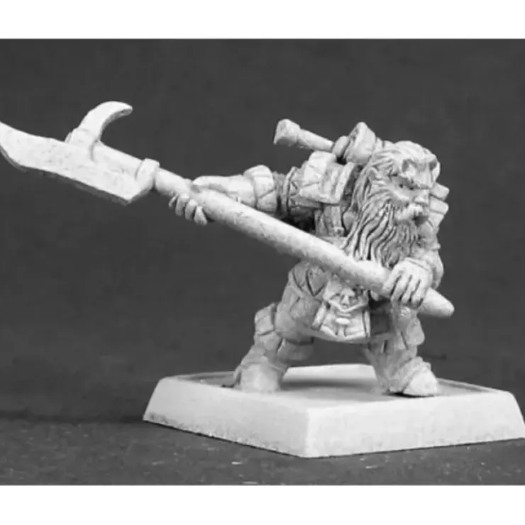 Tabletop Miniatures>Reaper Miniatures Dwarf Mancatcher #14463 Dwarves Unpainted RPG D&D Mini Figure - Your Source for Gaming Essentials