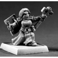Tabletop Miniatures>Reaper Miniatures Dwarf Valkyrie #14519 Kragmarr Unpainted RPG D&D Mini Figure - Your Source for Gaming Essentials