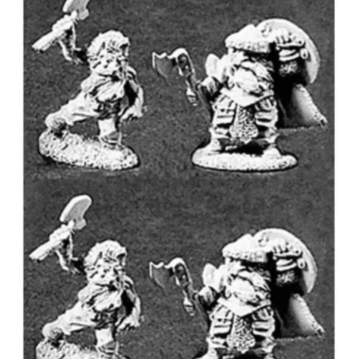 Tabletop Miniatures>Reaper Miniatures Dwarven Axemen 4P 06018 Dark Heaven Army Packs Unpainted Mini - Your Source for Gaming Essentials