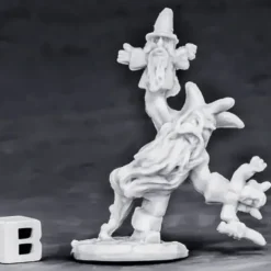 Tabletop Miniatures>Reaper Miniatures Dwarven Berserk Jester#77569 Bones Unpainted Plastic Figure - Your Source for Gaming Essentials