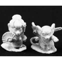 Tabletop Miniatures>Reaper Miniatures Eastern Mouslings 2 Pcs 03825 Dark Heaven Unpainted Metal Mini - Your Source for Gaming Essentials
