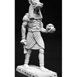 Tabletop Miniatures>Reaper Miniatures Egyptain Statue Anubis #02734 Dark Heaven Unpainted Metal - Your Source for Gaming Essentials