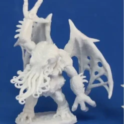 Tabletop Miniatures>Reaper Miniatures Eldritch Demon #77113 Bones Unpainted Plastic RPG Mini Figure - Your Source for Gaming Essentials