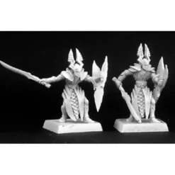 Tabletop Miniatures>Reaper Miniatures Elf Royal Guardsmen (9) 06190 Warlord Army Pack Unpainted Mini - Your Source for Gaming Essentials