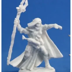 Tabletop Miniatures>Reaper Miniatures Elquin, High Elf Adventurer #77092 Bones Unpainted Figure - Your Source for Gaming Essentials