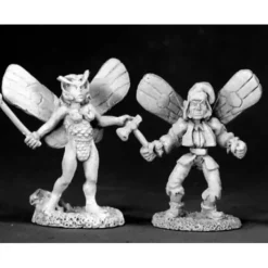 Tabletop Miniatures>Reaper Miniatures Fairies #02445 Dark Heaven Legends Unpainted Metal RPG Figure - Your Source for Gaming Essentials