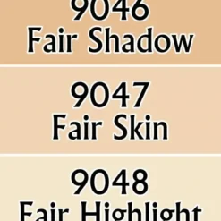 Tabletop Miniatures>Reaper Miniatures Fair Skin Tones #09716 Master Series Triads 3 Pack .5oz Paint - Your Source for Gaming Essentials