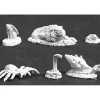 Tabletop Miniatures>Reaper Miniatures Familiar Pack III (6) #02593 Dark Heaven Unpainted Metal Minis - Your Source for Gaming Essentials