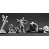Tabletop Miniatures>Reaper Miniatures Familiar Pack X (5) #03567 Dark Heaven Legends Unpainted Metal - Your Source for Gaming Essentials