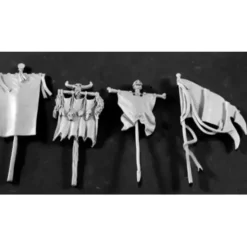 Tabletop Miniatures>Reaper Miniatures Fantasy Standards (4 Pcs) #03420 Dark Heaven Unpainted Metal - Your Source for Gaming Essentials