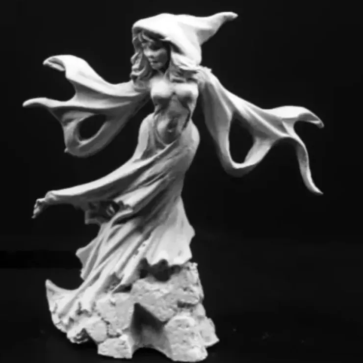 Tabletop Miniatures>Reaper Miniatures Female Wraith03799 Dark Heaven Legends Unpainted Metal Figure - Your Source for Gaming Essentials