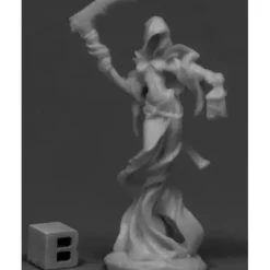 Tabletop Miniatures>Reaper Miniatures Female Wraith77536 Bones Unpainted RPG D&D Figure - Your Source for Gaming Essentials