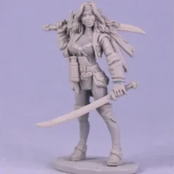 Tabletop Miniatures>Reaper Miniatures Finaela, Half Elf Pirate #03623 Dark Heaven Unpainted Metal - Your Source for Gaming Essentials