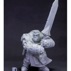 Tabletop Miniatures>Reaper Miniatures Fire Giant Bodyguard (Huge) 77615 Bones Unpainted Plastic Mini - Your Source for Gaming Essentials