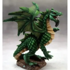 Tabletop Miniatures>Reaper Miniatures Forest Dragon Hatchling #03649 Dark Heaven Unpainted Metal - Your Source for Gaming Essentials