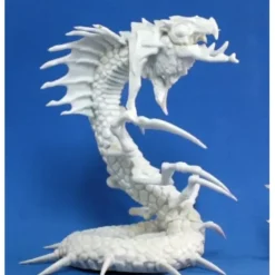 Tabletop Miniatures>Reaper Miniatures Frost Wyrm #77183 Bones Unpainted Plastic D&D RPG Mini Figure - Your Source for Gaming Essentials