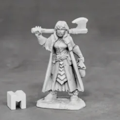 Tabletop Miniatures>Reaper Miniatures Fruella, Dreadmere Mercenary 03872 Dark Heaven Unpainted Metal - Your Source for Gaming Essentials