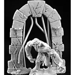 Tabletop Miniatures>Reaper Miniatures Ghast and Crypt Door #03244 Dark Heaven Unpainted Metal - Your Source for Gaming Essentials