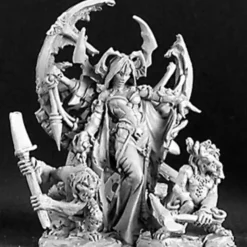 Tabletop Miniatures>Reaper Miniatures Ghoul Queen & Servants #03126 Dark Heaven Unpainted Metal - Your Source for Gaming Essentials