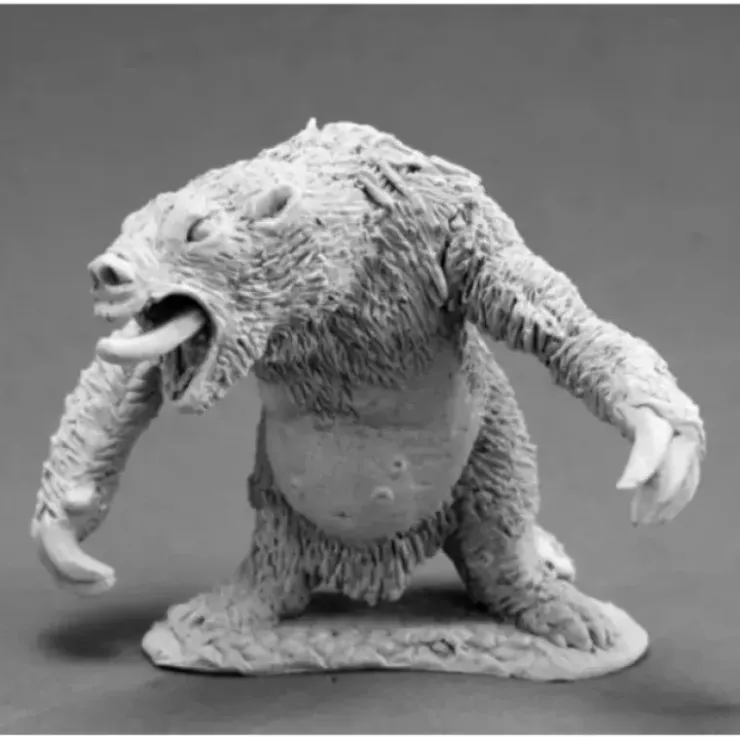 Tabletop Miniatures>Reaper Miniatures Giant Cave Sloth #03672 Dark Heaven Legends Unpainted Metal - Your Source for Gaming Essentials