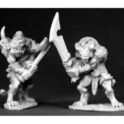Reaper Miniatures Gnoll Marauders #02467 Dark Heaven Legends Unpainted Metal - Your Source for Gaming Essentials* Tabletop Miniatures