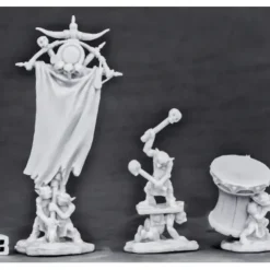 Tabletop Miniatures>Reaper Miniatures Goblin Honor Guard#77567 Bones Unpainted Plastic Mini Figure - Your Source for Gaming Essentials