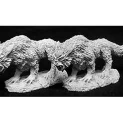 Tabletop Miniatures>Reaper Miniatures Goblin Wolf (2 Pieces) #02710 Dark Heaven Unpainted Metal - Your Source for Gaming Essentials