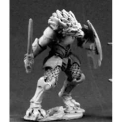 Tabletop Miniatures>Reaper Miniatures Golanth Half Dragon Warrior 03463 Dark Heaven Unpainted Metal - Your Source for Gaming Essentials