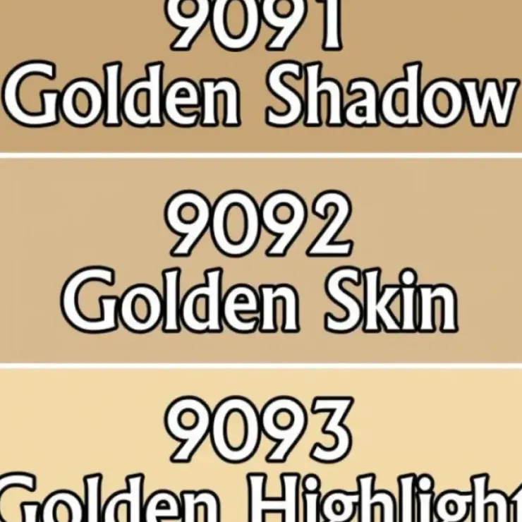 Tabletop Miniatures>Reaper Miniatures Golden Skintones #09731 Master Series Triads 3 Pack .5oz Paint - Your Source for Gaming Essentials