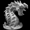 Tabletop Miniatures>Reaper Miniatures Goremaw, Great Worm #77579 Bones Unpainted Plastic Figure - Your Source for Gaming Essentials