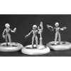 Tabletop Miniatures>Reaper Miniatures Gray Aliens (3) #50243 Chronoscope Metal Unpainted Mini Figure - Your Source for Gaming Essentials