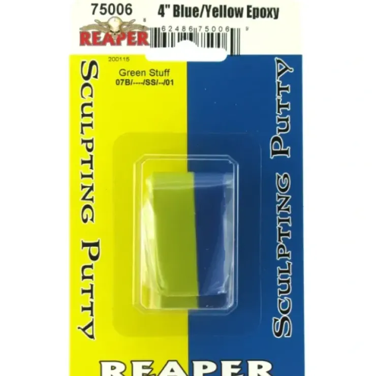 Tabletop Miniatures>Reaper Miniatures Green Stuff Putty 4" Strip #75006 for Assembly of Mini Figures - Your Source for Gaming Essentials