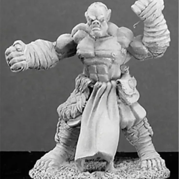 Tabletop Miniatures>Reaper Miniatures Gungor, Half-Orc Monk #02926 Dark Heaven Unpainted Metal - Your Source for Gaming Essentials
