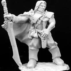 Tabletop Miniatures>Reaper Miniatures Hadrian, Mercenary Sergeant 03018 Dark Heaven Unpainted Metal - Your Source for Gaming Essentials