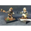 Tabletop Miniatures>Reaper Miniatures Halfling Farmers 2 #03729 Dark Heaven Legends Unpainted Figure - Your Source for Gaming Essentials