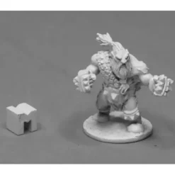Tabletop Miniatures>Reaper Miniatures Hanrik, Dwarf Pugilist #03948 Dark Heaven Unpainted Metal Mini - Your Source for Gaming Essentials