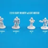 Tabletop Miniatures>Reaper Miniatures Heavy Infantry with Light Mortars (12) Unpainted Metal CAV - Your Source for Gaming Essentials