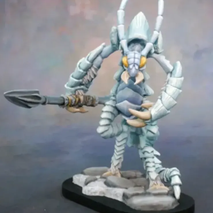 Tabletop Miniatures>Reaper Miniatures Ice Devil #03769 Dark Heaven Legends Unpainted RPG D&D Figure - Your Source for Gaming Essentials