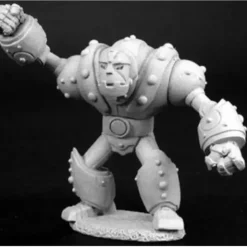 Tabletop Miniatures>Reaper Miniatures Iron Golem #02728 Dark Heaven Legends Unpainted Metal Figure - Your Source for Gaming Essentials