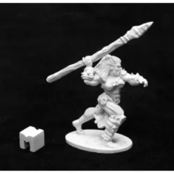 Tabletop Miniatures>Reaper Miniatures Jade Fire Spearmaiden #03937 Dark Heaven Unpainted Metal Mini - Your Source for Gaming Essentials