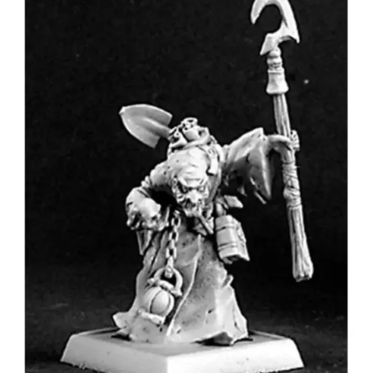 Tabletop Miniatures>Reaper Miniatures Jos Gebbler, Mercenaries Mage #14317 Mercenary Unpainted Mini - Your Source for Gaming Essentials