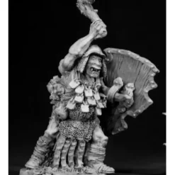 Tabletop Miniatures>Reaper Miniatures Kagunk Ogre Cheiftan #02325 Dark Heaven Unpainted Metal - Your Source for Gaming Essentials