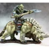 Tabletop Miniatures>Reaper Miniatures Kargir Tundra Beast Rider #14632 Kargir Unpainted RPG D&D Mini - Your Source for Gaming Essentials