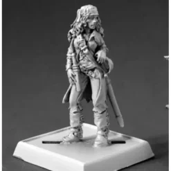 Tabletop Miniatures>Reaper Miniatures Kassata Lewynn #60146 Pathfinder Miniatures Unpainted D&D Mini - Your Source for Gaming Essentials