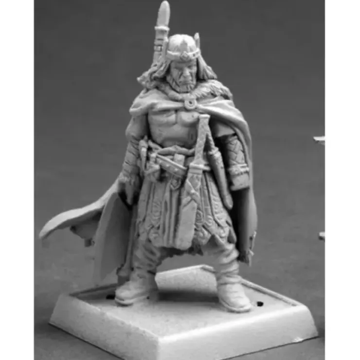 Tabletop Miniatures>Reaper Miniatures King Castruccio Irovetti 60075 Pathfinder Miniatures Unpainted - Your Source for Gaming Essentials