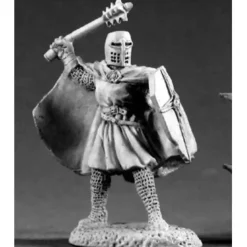 Tabletop Miniatures>Reaper Miniatures Knight Templar #02178 Dark Heaven Legends Unpainted Metal - Your Source for Gaming Essentials