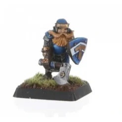 Tabletop Miniatures>Reaper Miniatures Kolbar, Dwarf Warrior #14656 Unpainted Metal Warlord Mini Figure - Your Source for Gaming Essentials