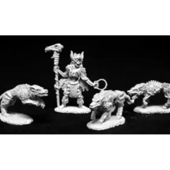 Tabletop Miniatures>Reaper Miniatures Komray, Dogs Of War 02079 Dark Heaven Legends Unpainted Metal - Your Source for Gaming Essentials