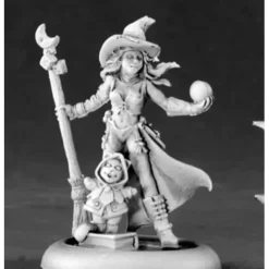 Tabletop Miniatures>Reaper Miniatures Krissy, Modern Witch #50128 Chronoscope D&D RPG Mini Figure - Your Source for Gaming Essentials