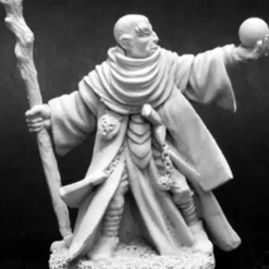 Tabletop Miniatures>Reaper Miniatures Lamann, Sorcerer #02807 Dark Heaven Legends Unpainted Metal - Your Source for Gaming Essentials